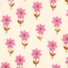 Teddy Stoff Jacquard Cute Flowers