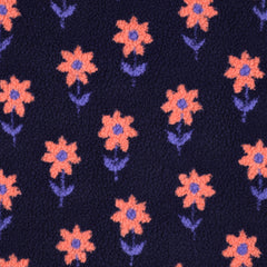 Teddy Stoff Jacquard Cute Flowers