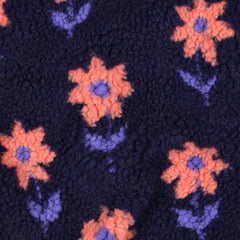 Teddy Stoff Jacquard Cute Flowers