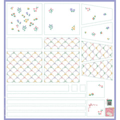 Canvas Taschenpanel Digital Wendetasche by Poppy - Natural Flowers