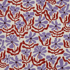 Doubleface Musselin Stepper Flowers