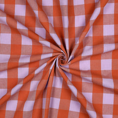 Vintage Baumwollstoff Karos & Streifen