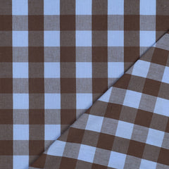 Vintage Baumwollstoff Karos & Streifen