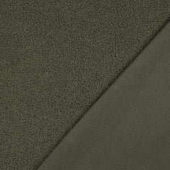 Doubleface Teddy Fleece Mira - grün