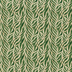 Baumwoll Viskose Webware Summer Leaves