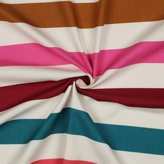 Canvas Stripes Multicolor Farbe 1