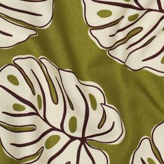 Canvas Leaves natur/khaki