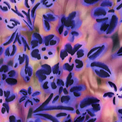 Baumwoll Satin Digital Flowers by Poppy