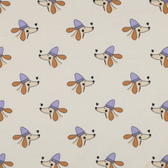 Baumwoll Popeline Cute Dogs