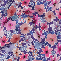 Baumwoll Popeline Digital Flowers by Poppy