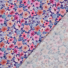 Baumwoll Popeline Digital Flowers by Poppy