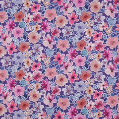 Baumwoll Popeline Digital Flowers by Poppy