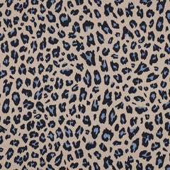 Viskose Leinen Animal Skin by Poppy