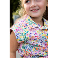 Baumwolljersey Digital Flowers by Poppy