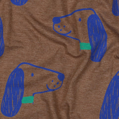 Baumwolljersey Melange Dogs by Poppy