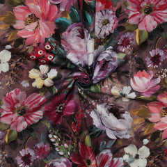 Canvas Digital Flower Art