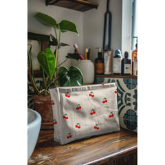 Canvas Leinen Optik Natural Cherries