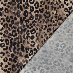 Baumwoll Viskose Mix Animal Look
