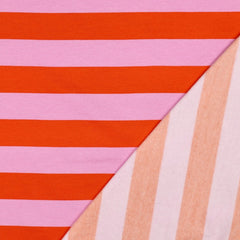 Soft Sweatshirtstoff Big Stripes