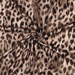 Viskose Stretch Rosella Animal Look