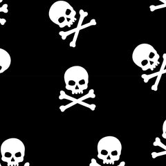 Baumwollstoff Kim Totenkopf