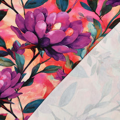 Viskosejersey Digital Gitte Flower