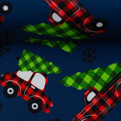 Baumwolljersey Feliz Navidad