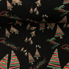 Baumwolljersey Feliz Navidad