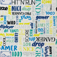 Baumwolljersey Happy Gamer by lycklig design