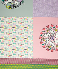 Panel Canvas Happy Pillow DIY by lycklig design