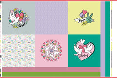 Panel Canvas Happy Pillow DIY by lycklig design