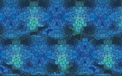 Baumwolljersey Mosaiik by Bienvenido Colorido