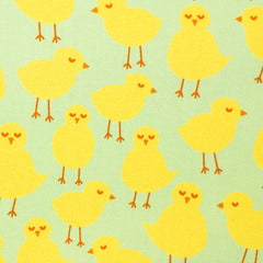 Baumwoll Webware Happy Easter Küken