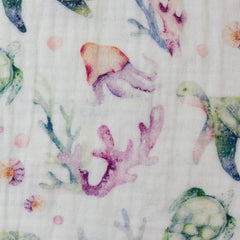 Double Gauze Musselin Thea Animals