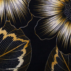 Modal French Terry Murcia Blüten