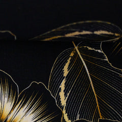 Modal French Terry Murcia Blüten