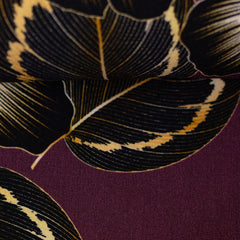 Modal French Terry Murcia Blüten