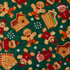 Baumwoll Webware Holly Jolly