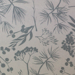 Canvas Wiebke Blattsilhouetten