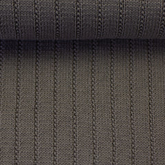 Baumwoll Strickstoff Adam - 676 schlamm