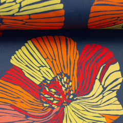 Viskose Webware Poppies by Bienvenido Colorido