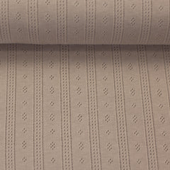 Baumwolljersey mit Lochstickerei Alina