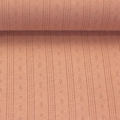 Baumwolljersey mit Lochstickerei Alina