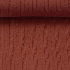 Baumwolljersey mit Lochstickerei Alina