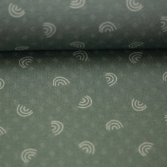 Lochstrick Jersey Alva Ajour Rainbow