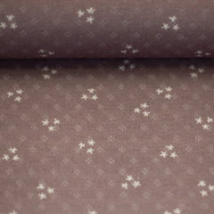 Lochstrick Jersey Alva Ajour Blümchen