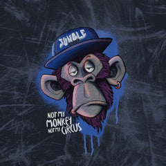 Panel Baumwolljersey Urban Monkey by Thorsten Berger