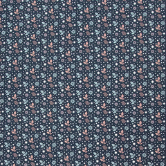 Baumwoll Webware Belle jeansblau