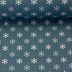 Baumwoll Webware Björn petrol