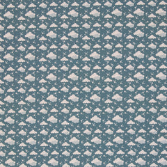 Baumwoll Webware Björn petrol